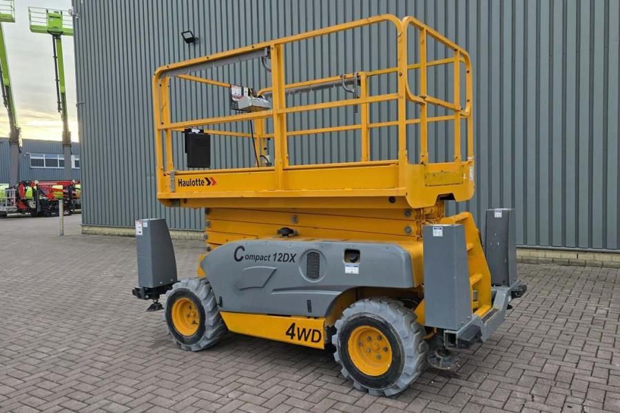 Haulotte Compact 12DX Diesel, 4x4 Drive, 12m Working Height