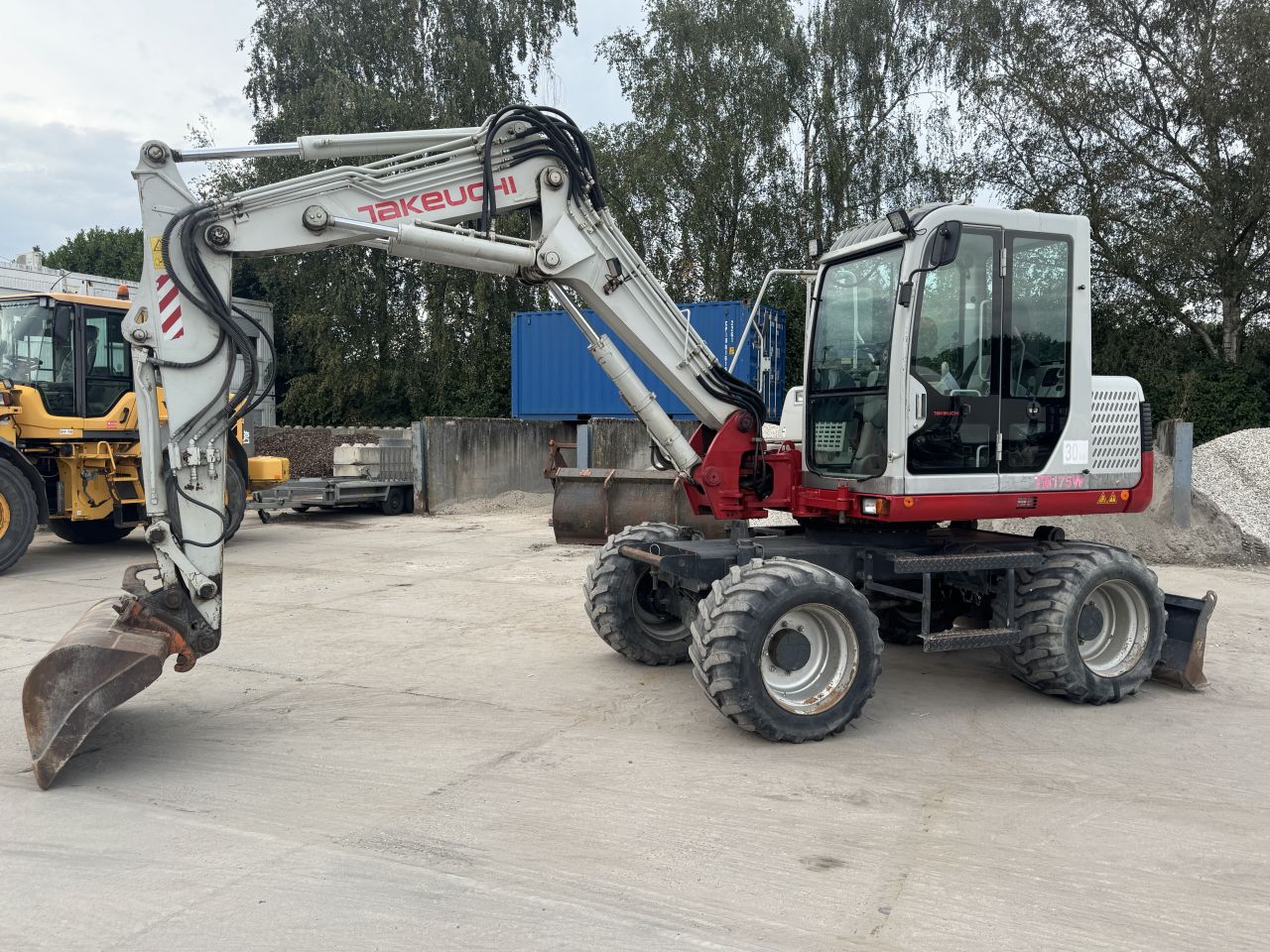 Takeuchi TB175W | Twee delige giek |