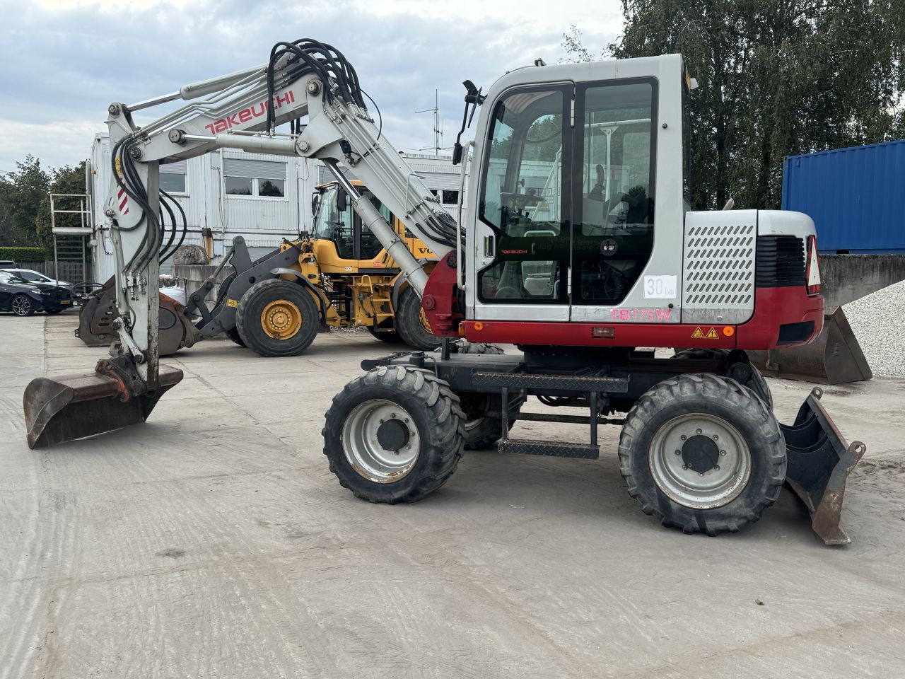 Takeuchi TB175W | Twee delige giek |