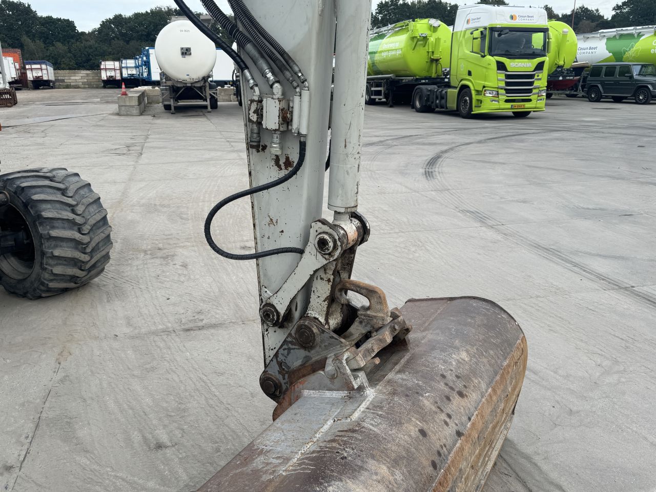 Takeuchi TB175W | Twee delige giek |