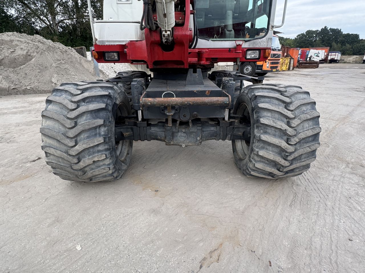 Takeuchi TB175W | Twee delige giek |
