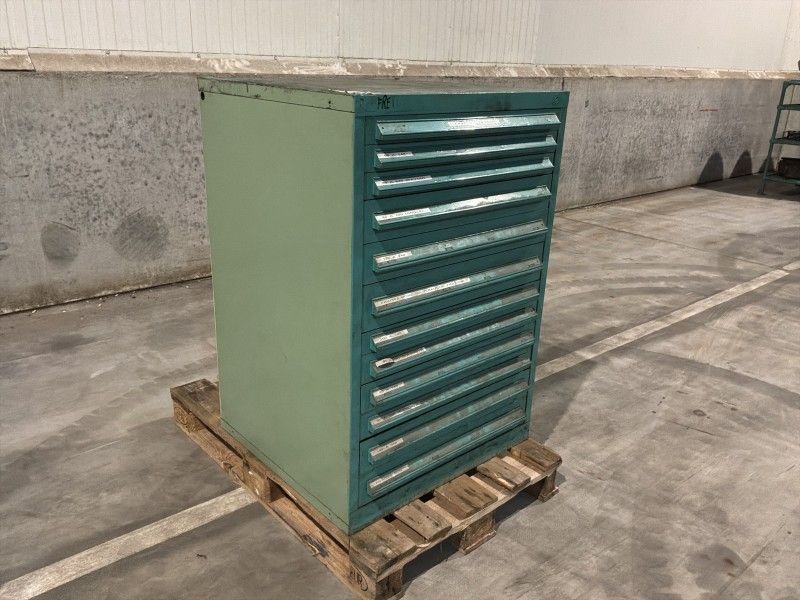 Lista Industrial Metal Chest of Drawers