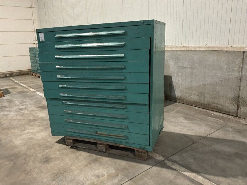 Lista Industriële metalen ladekast