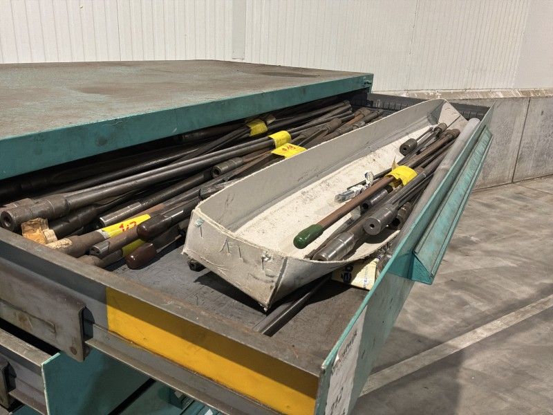 Lista Industriële metalen ladekast