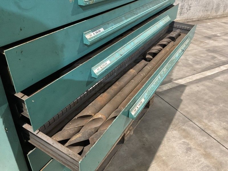 Lista Industriële metalen ladekast
