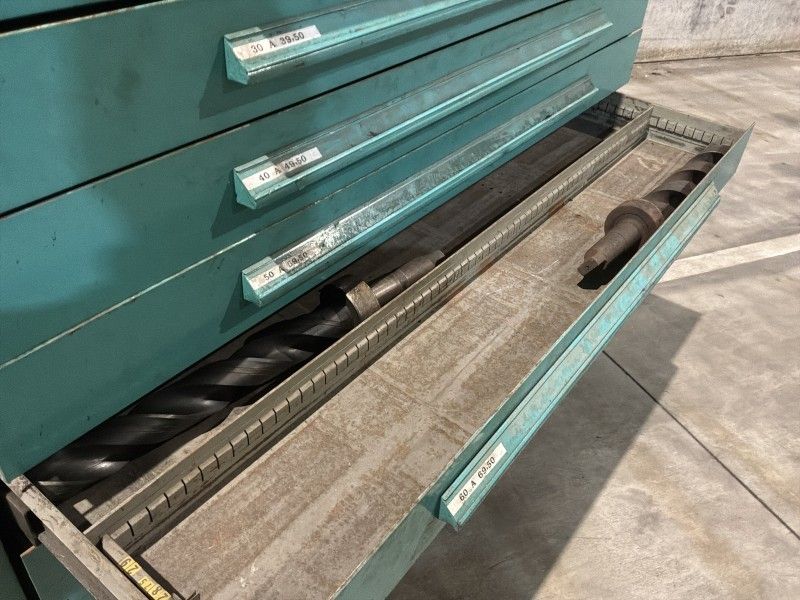Lista Industriële metalen ladekast