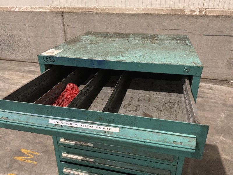 Lista Industrial Metal Chest of Drawers