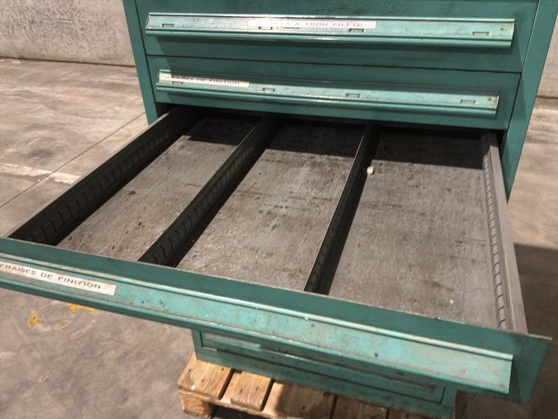 Lista Industrial Metal Chest of Drawers