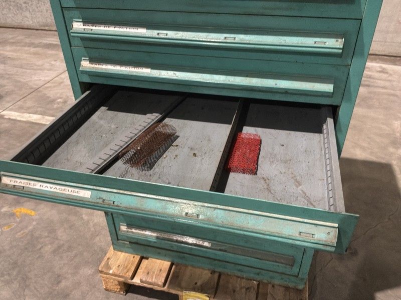 Lista Industrial Metal Chest of Drawers