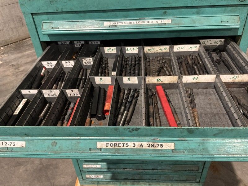 Lista Industriële metalen ladekast