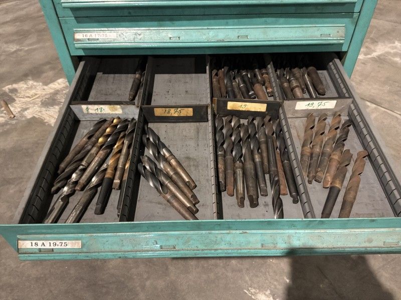 Lista Industriële metalen ladekast