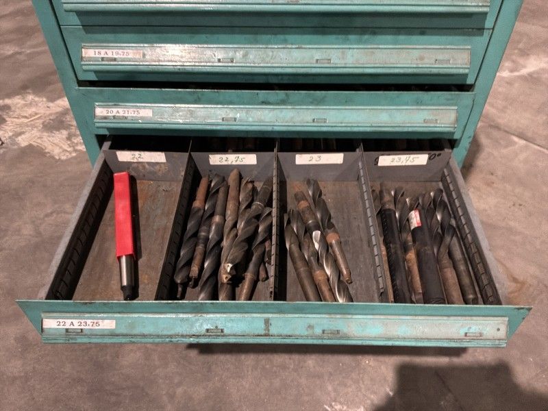 Lista Industriële metalen ladekast