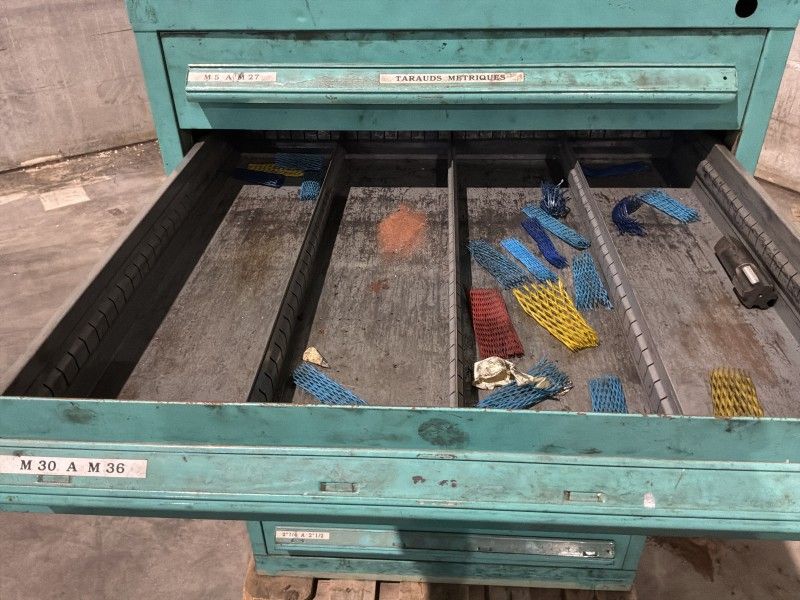 Lista Industriële metalen ladekast