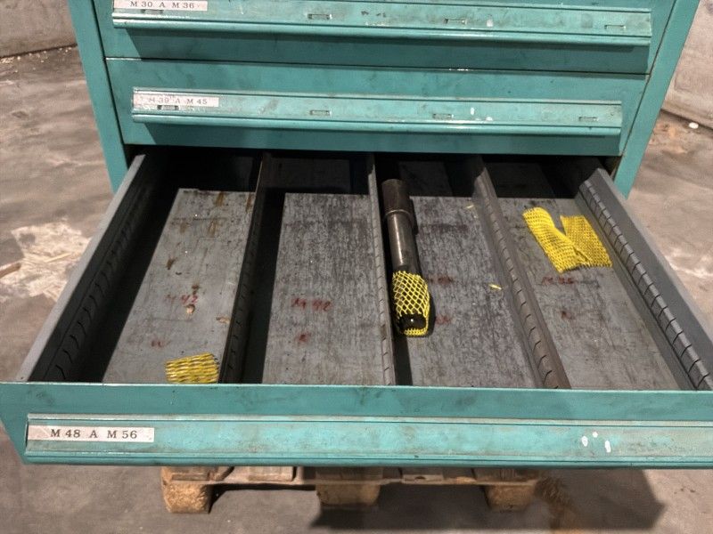 Lista Industriële metalen ladekast