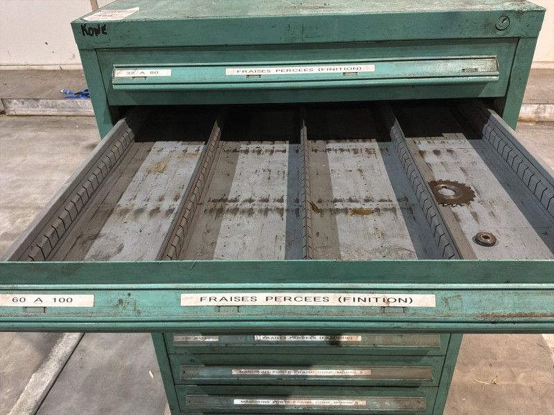 Lista Industrielle Metallkommode