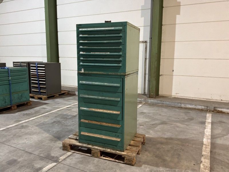 Lista Industrial Metal Chest of Drawers (2)