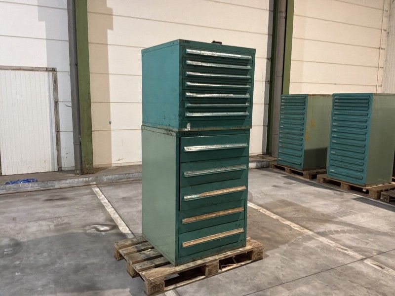 Lista Industrial Metal Chest of Drawers (2)