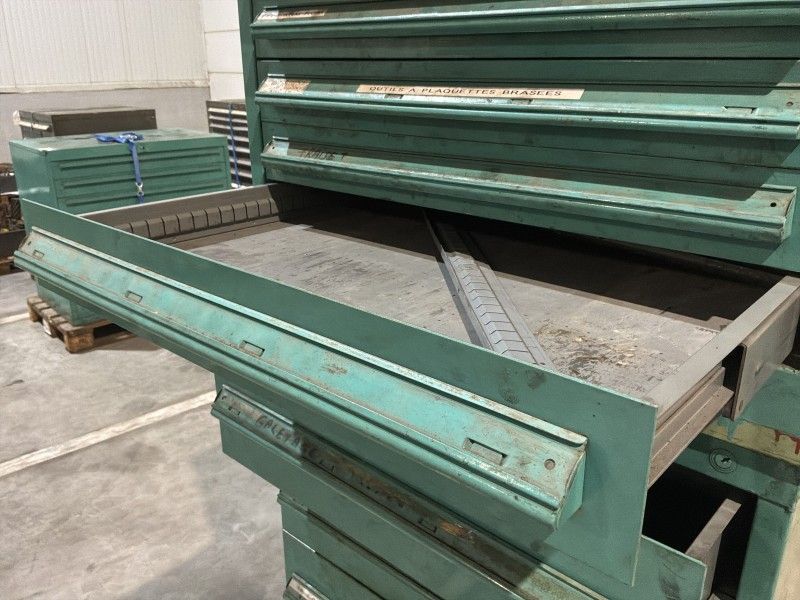 Lista Industrial Metal Chest of Drawers (2)