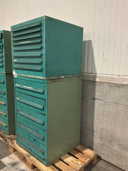 Lista Industrielle Metallkommode (2x)