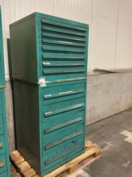 Lista Industrielle Metallkommode (2x)