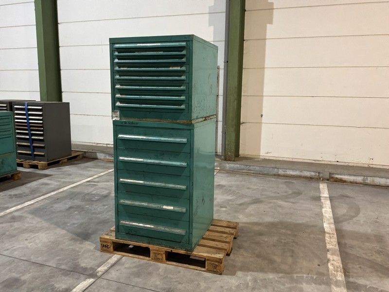 Lista Industrielle Metallkommode (2x)