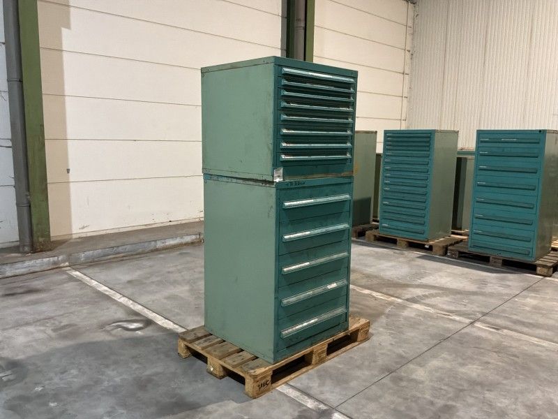 Lista Industrielle Metallkommode (2x)