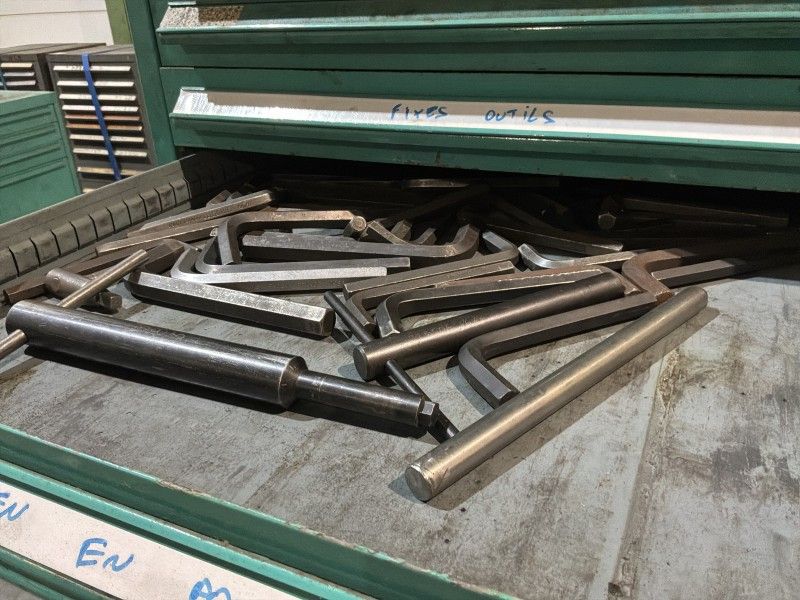 Lista Industrielle Metallkommode (2x)