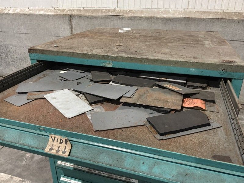 Lista Industrial Metal Chest of Drawers
