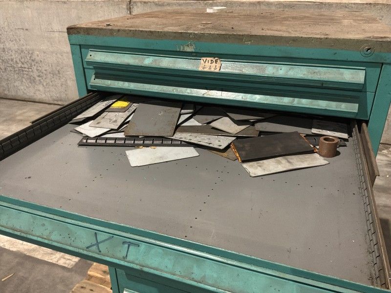 Lista Industrial Metal Chest of Drawers
