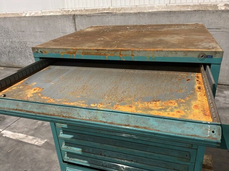 Lista Industrial Metal Chest of Drawers