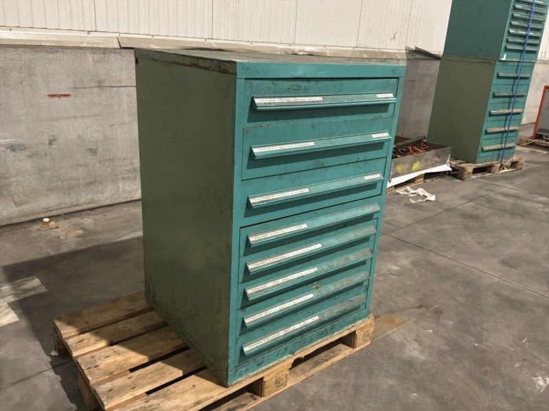 Lista Industrial Metal Chest of Drawers
