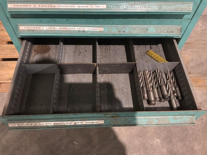 Lista Industrial Metal Chest of Drawers