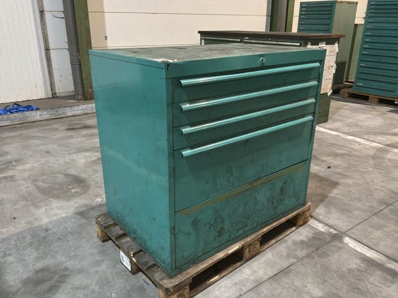 Lista Industrial Metal Chest of Drawers