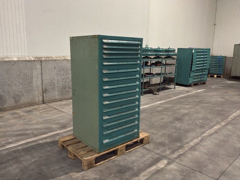 Lista Industrial Metal Chest of Drawers