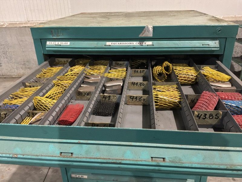 Lista Industrial Metal Chest of Drawers
