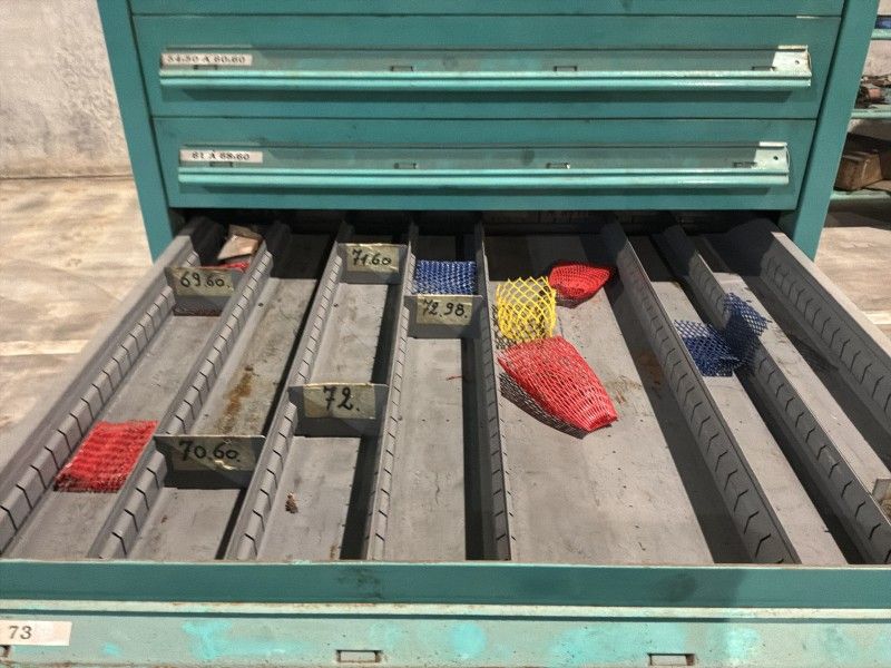 Lista Industrial Metal Chest of Drawers