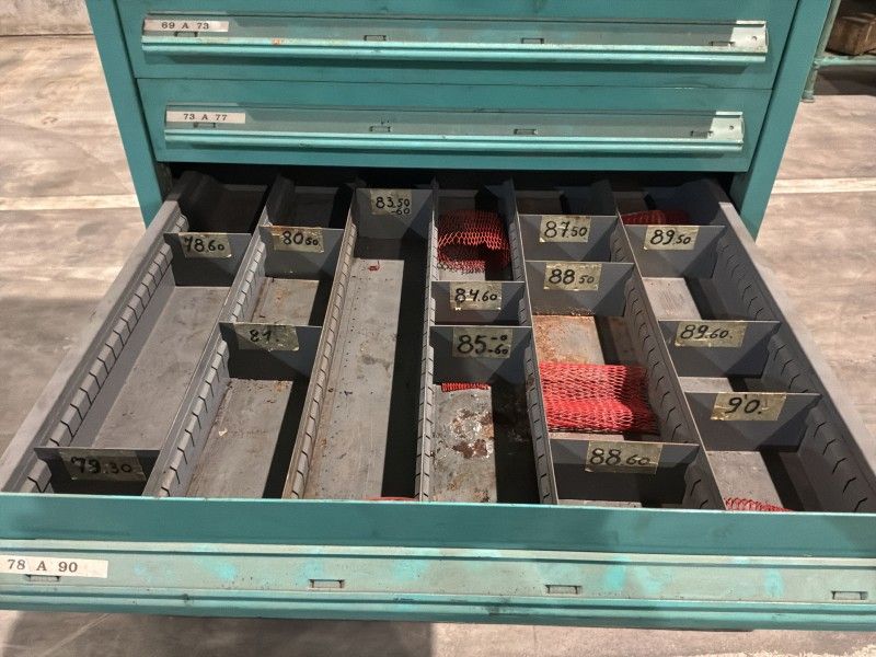 Lista Industrial Metal Chest of Drawers