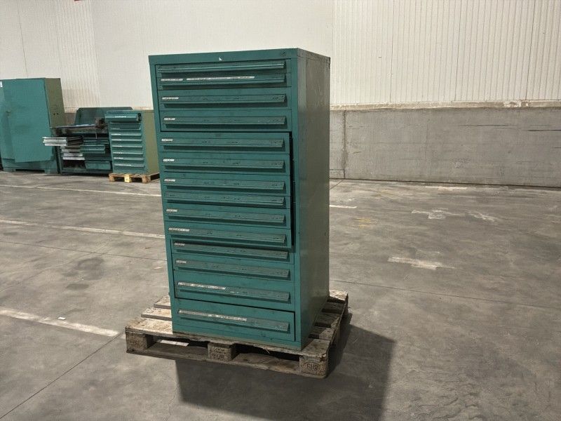 Lista Industrial Metal Chest of Drawers