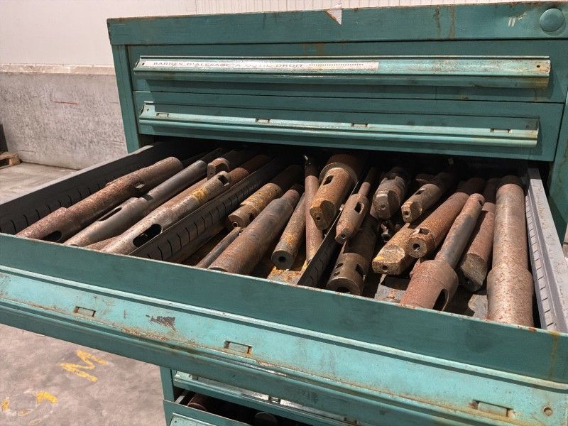 Lista Industrial Metal Chest of Drawers