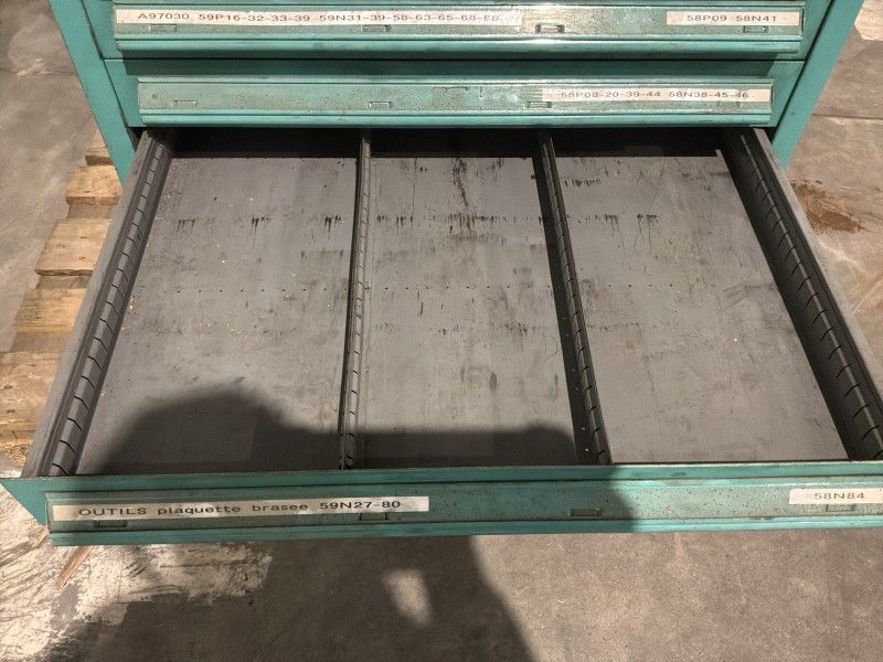 Lista Industrial Metal Chest of Drawers