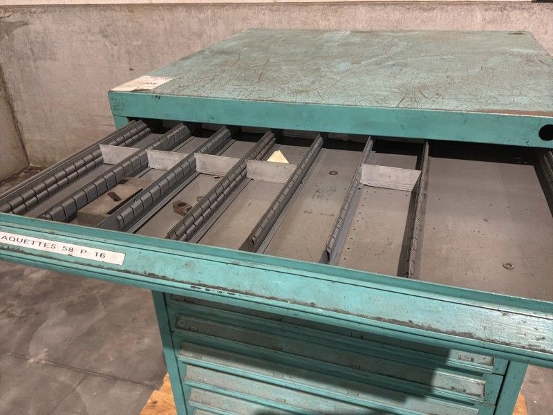 Lista Industrial Metal Chest of Drawers