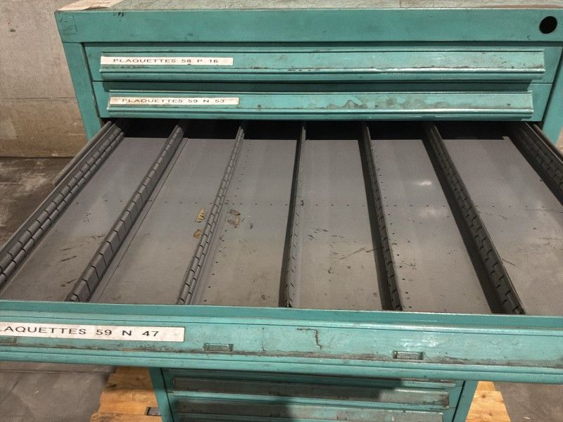 Lista Industrial Metal Chest of Drawers