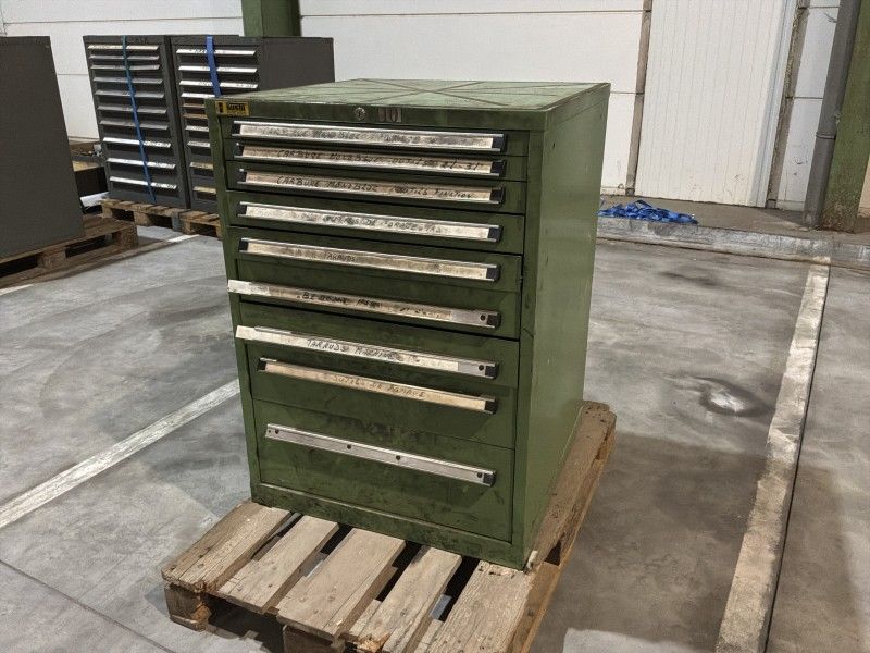 Lista Industrial Metal Chest of Drawers