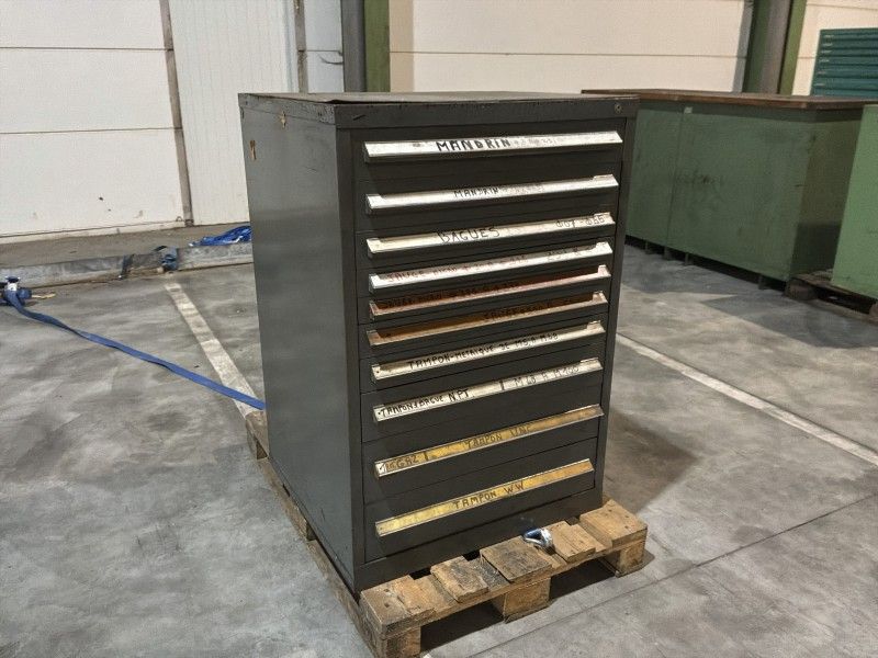 Lista Industrial Metal Chest of Drawers