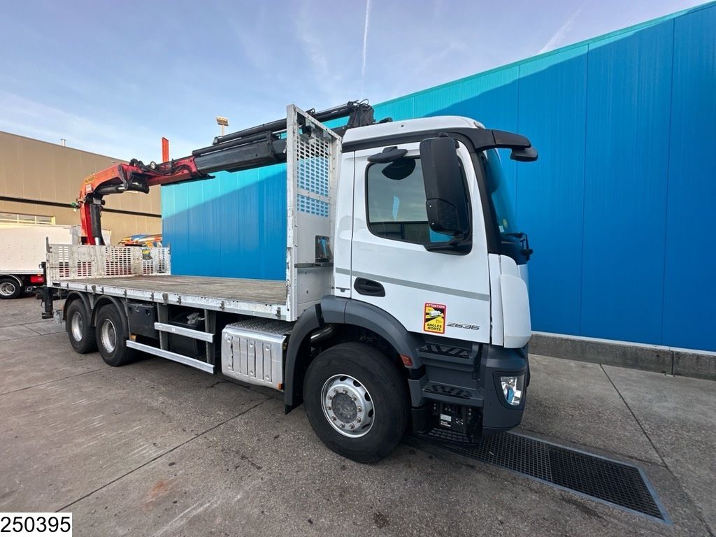 Mercedes Arocs 2636 EURO 6, Palfinger, Remote, 6x4, Steel suspension