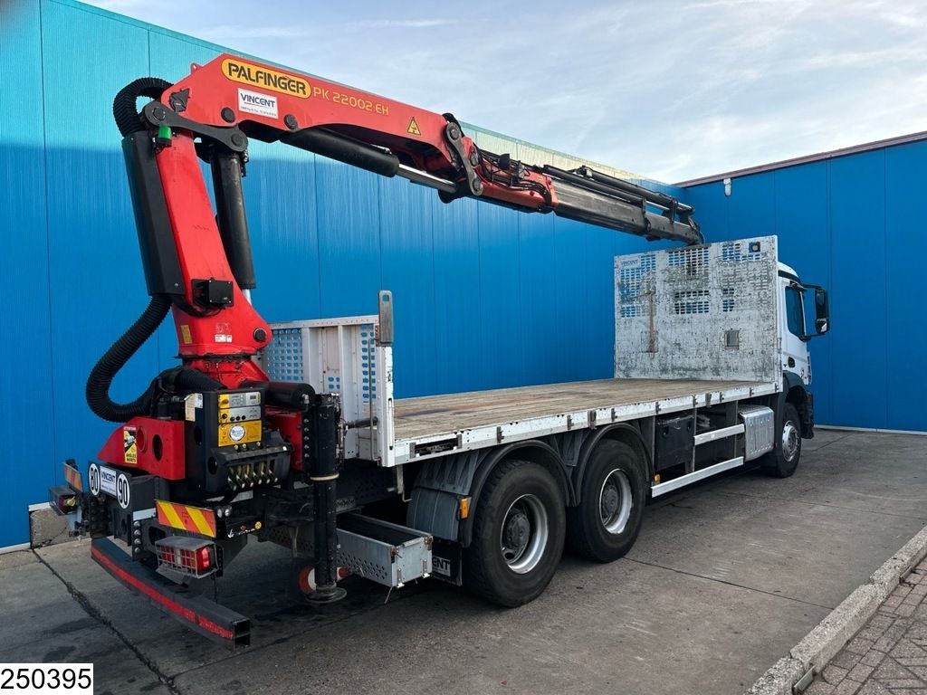 Mercedes Arocs 2636 EURO 6, Palfinger, Remote, 6x4, Steel suspension