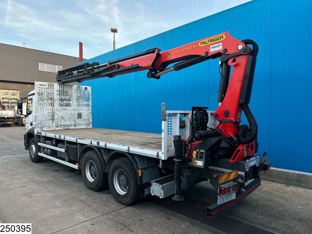 Mercedes Arocs 2636 EURO 6, Palfinger, Remote, 6x4, Steel suspension