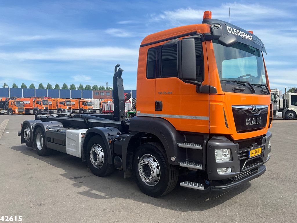 Man TGS 35.360 8x2 Euro 6 VDL 30 Ton haakarmsysteem