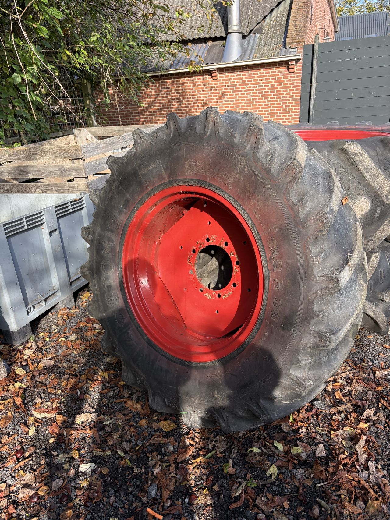 Set wielen Fendt 20.8r38 16.9r28 zf-steek
