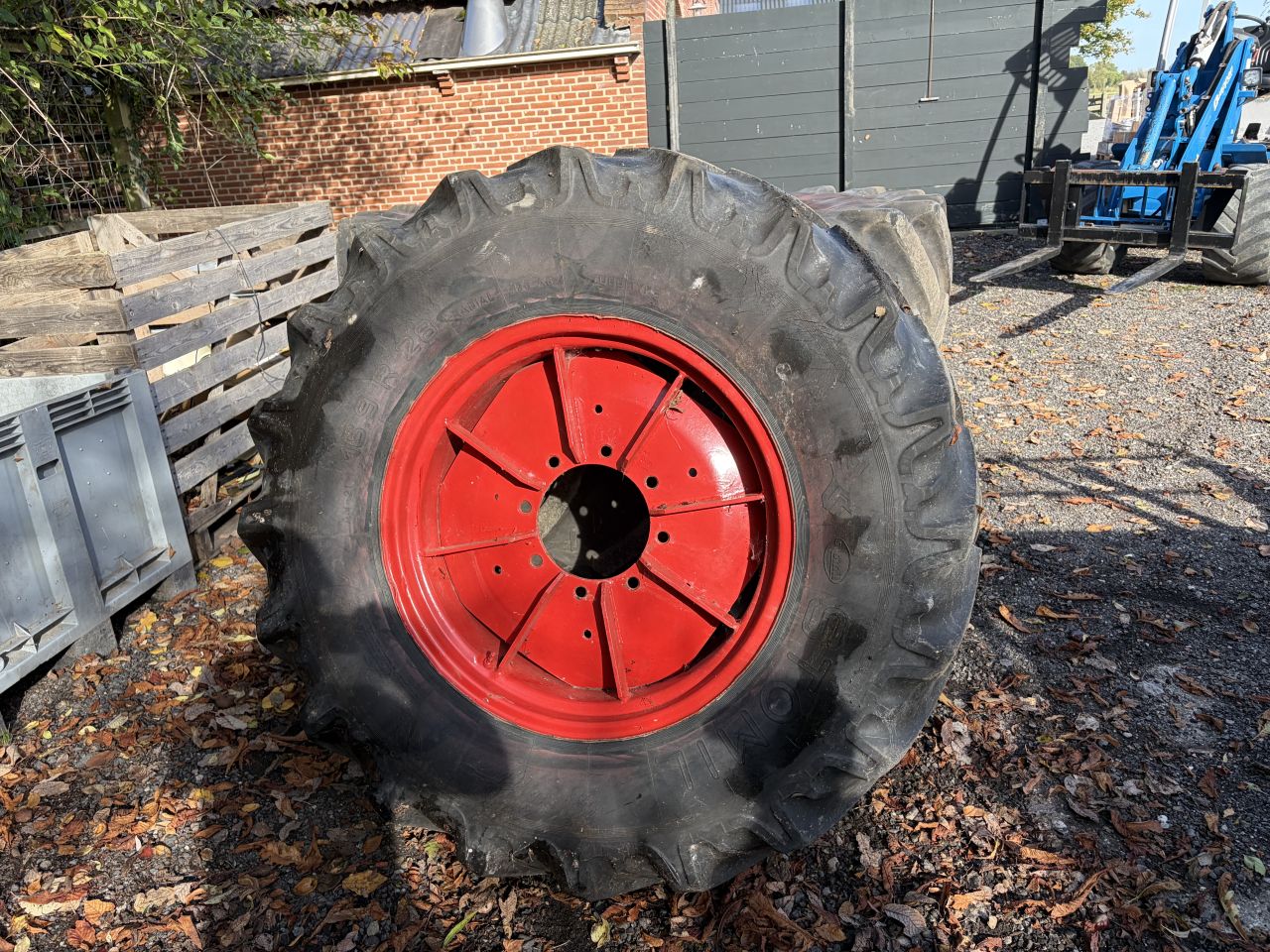 Set wielen Fendt 20.8r38 16.9r28 zf-steek